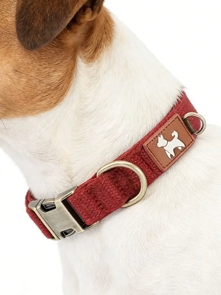 Collar Acolchado Transpirable de Doble Capa para Perros