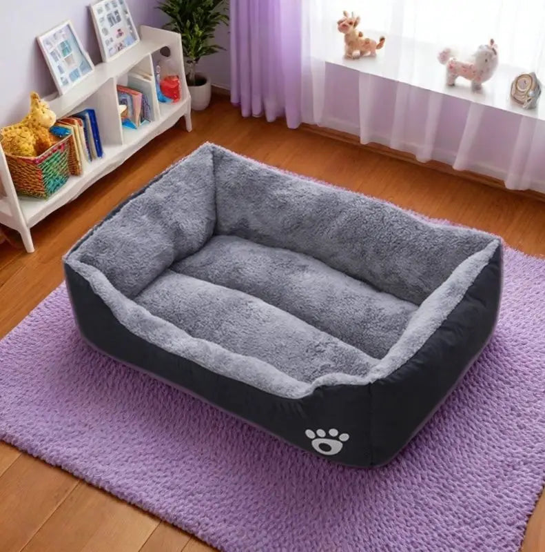 Cama Mullida y Antiansiedad para Perros - Suave, Calentita y Antideslizante