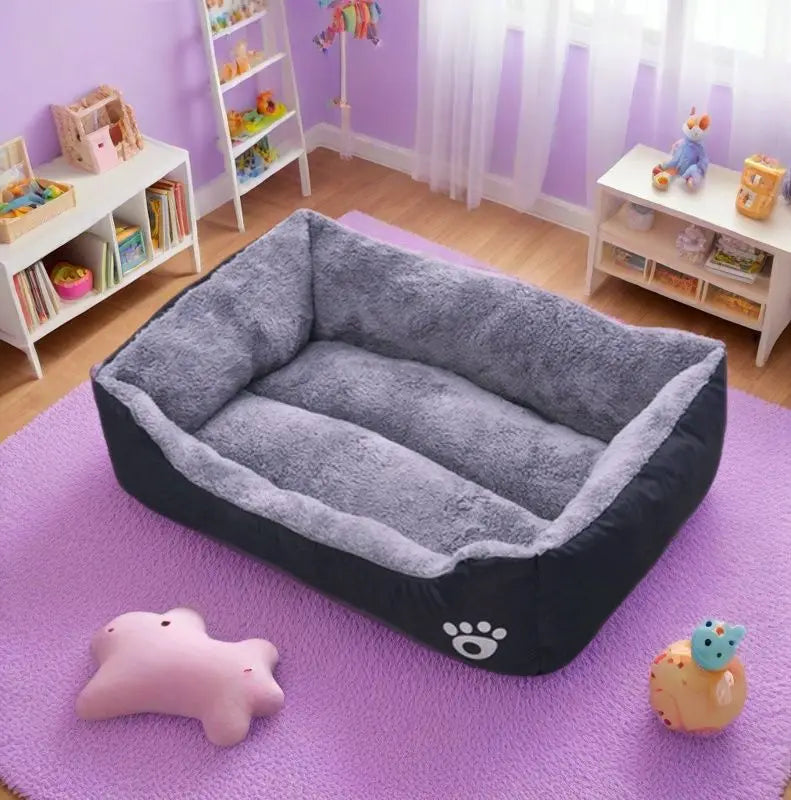 Cama Mullida y Antiansiedad para Perros - Suave, Calentita y Antideslizante
