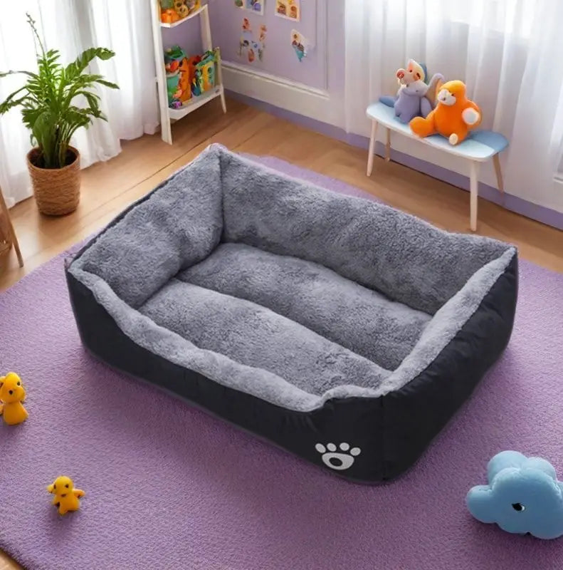 Cama Mullida y Antiansiedad para Perros - Suave, Calentita y Antideslizante