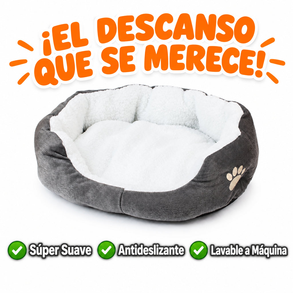 🐾 Cama Cueva y Sofá 2 en 1 para Perros Pequeños – Extra Suave y Acolchada