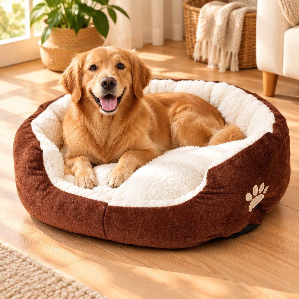 🐾 Cama Cueva y Sofá 2 en 1 para Perros Pequeños – Extra Suave y Acolchada
