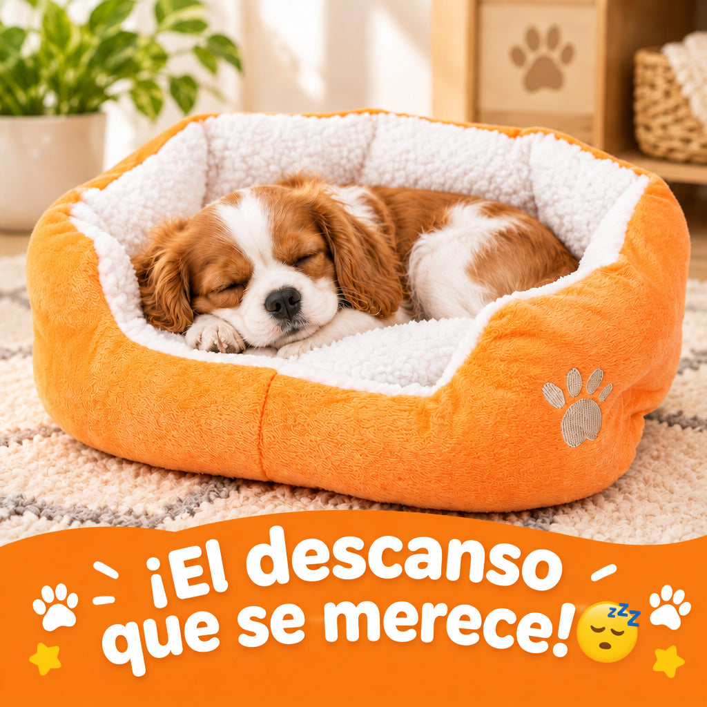 🐾 Cama Cueva y Sofá 2 en 1 para Perros Pequeños – Extra Suave y Acolchada